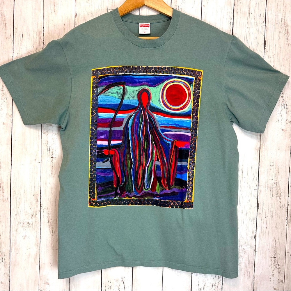Supreme Reaper Tee Dark Sage - Picture 1 of 11